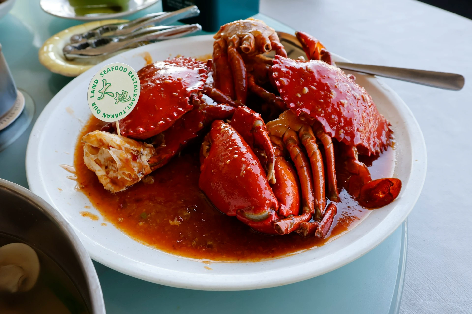 Chilli Crab at Roland